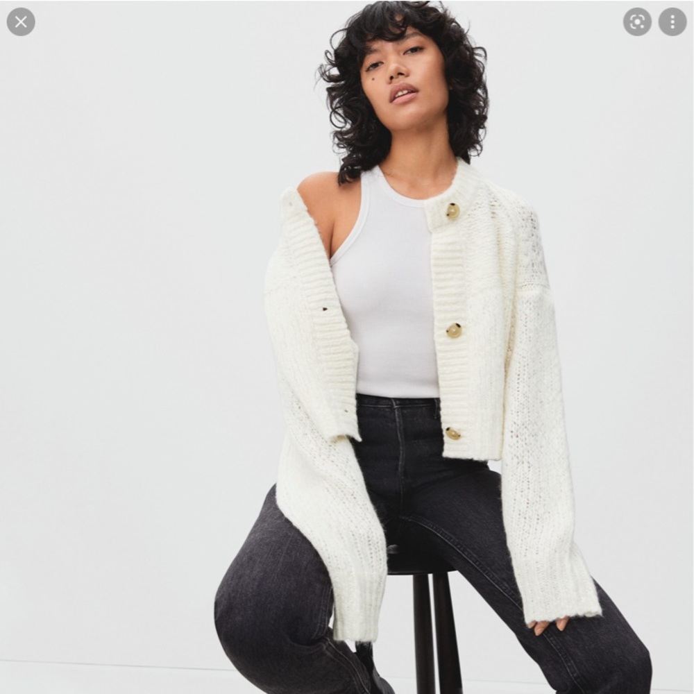 NWOT Everlane Lofty Knit Cardigan